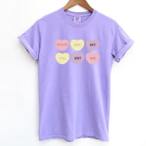 Goats Are My Valentine ComfortWash/ComfortColor T-Shirt (S-4XL) - Multiple Colors!