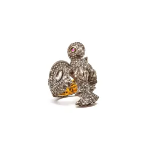 Goddess Laxmi Statement Ring
