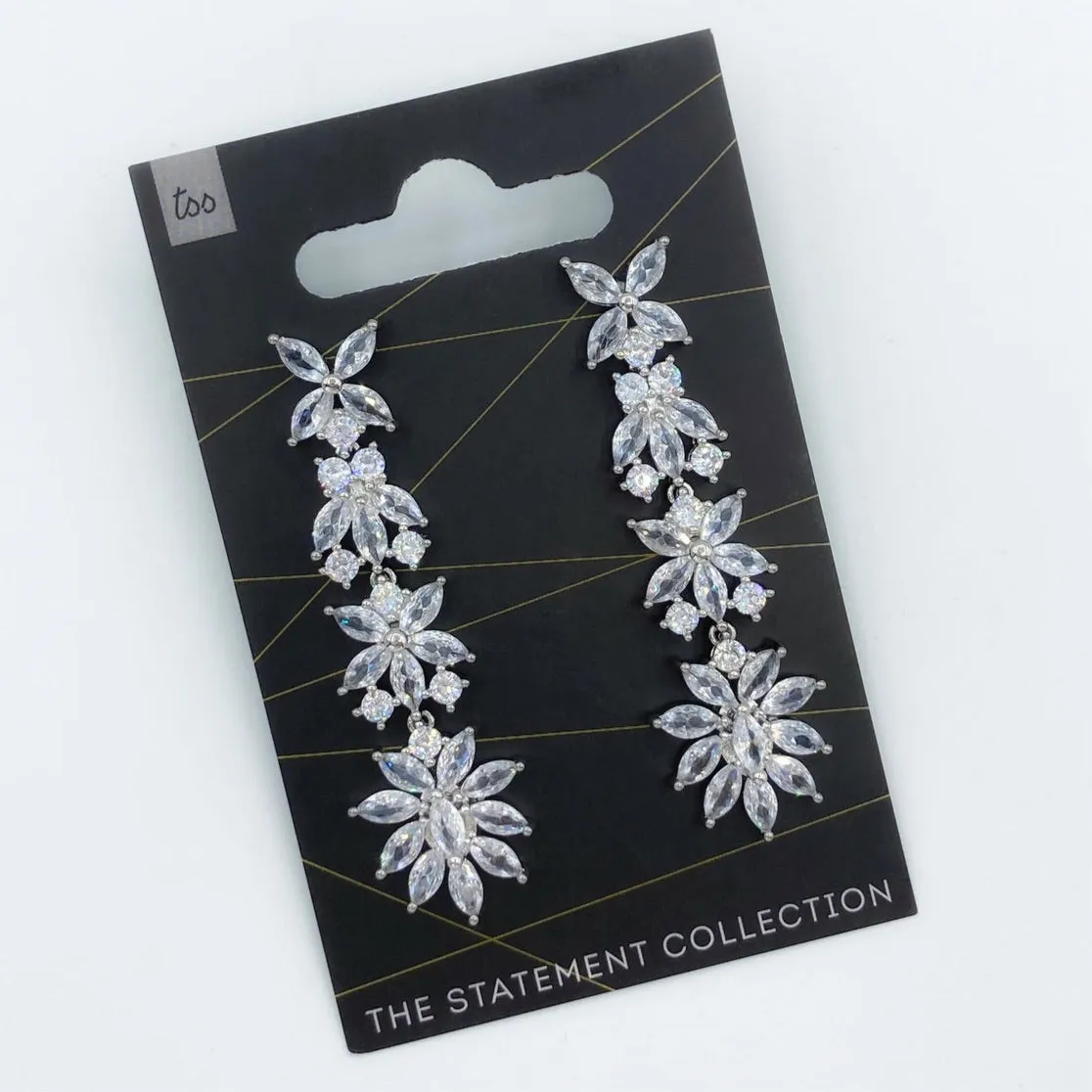Goddess Status Earrings 10.0- Silver