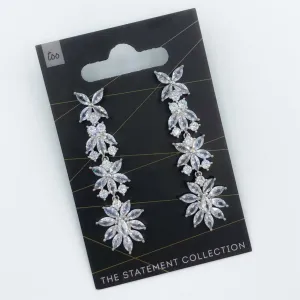 Goddess Status Earrings 10.0- Silver