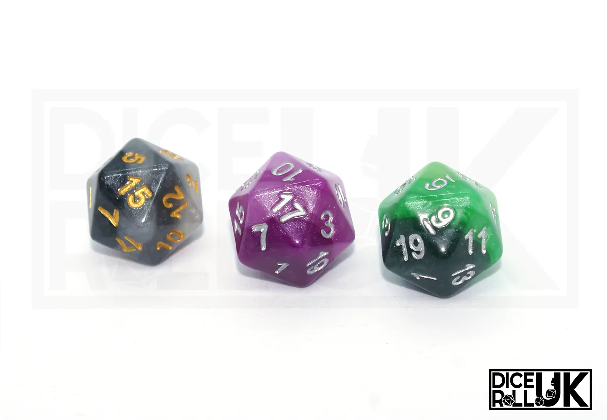 Gradient Dice - Amethyst