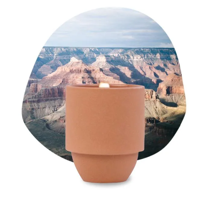 Grand Canyon National Park Candle - Cactus Flower   Fern