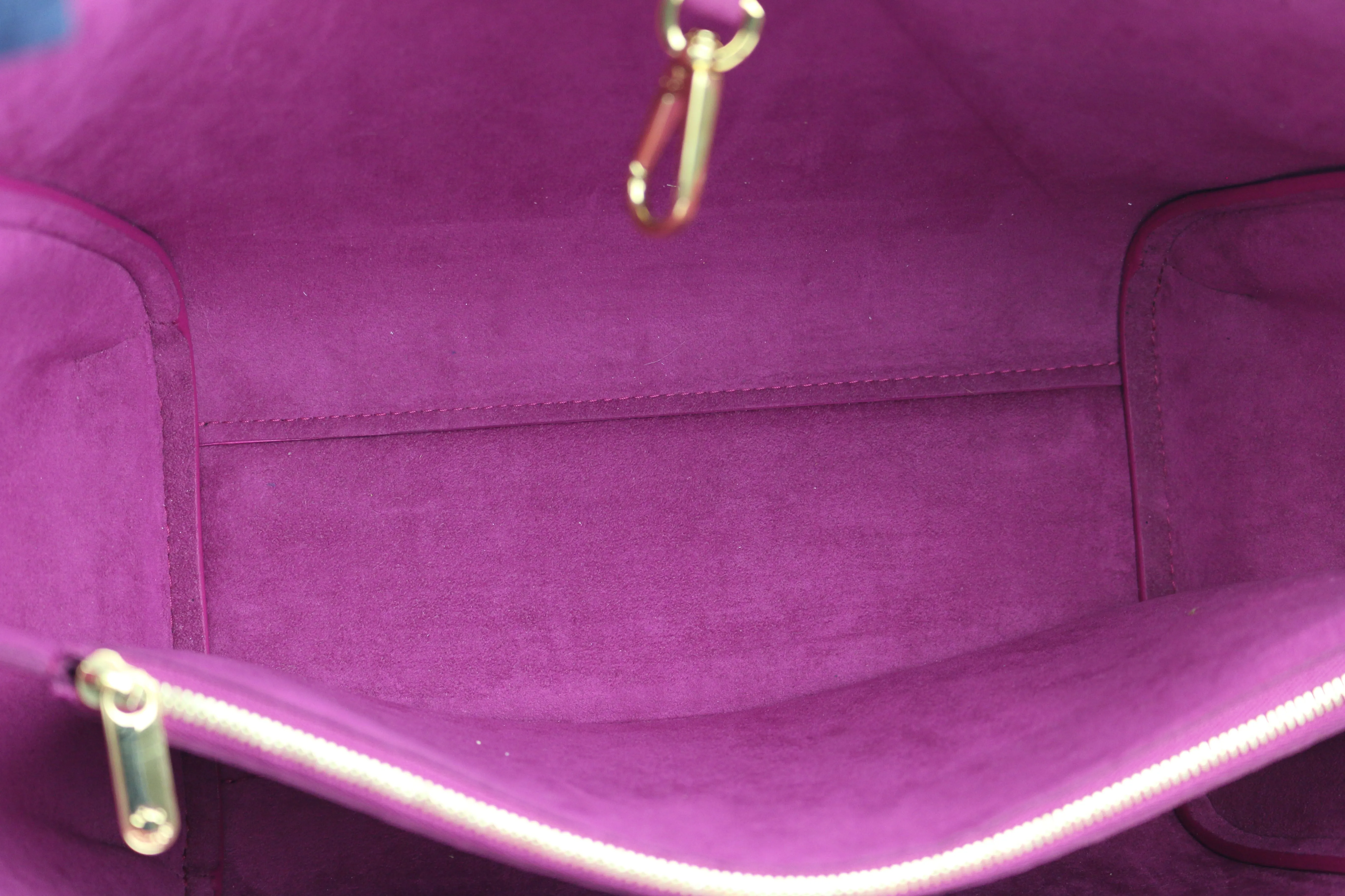 Grape/Monogram Kimono Tote