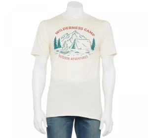Graphics Men's Wilderness Camp Graphic Tee T-Shirt THR4170KH