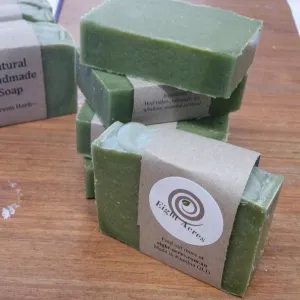 Green Herb Natural Soap