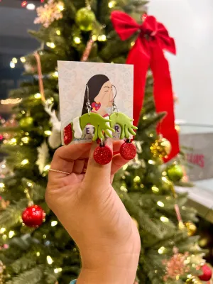 Grinch and Ornament dangles