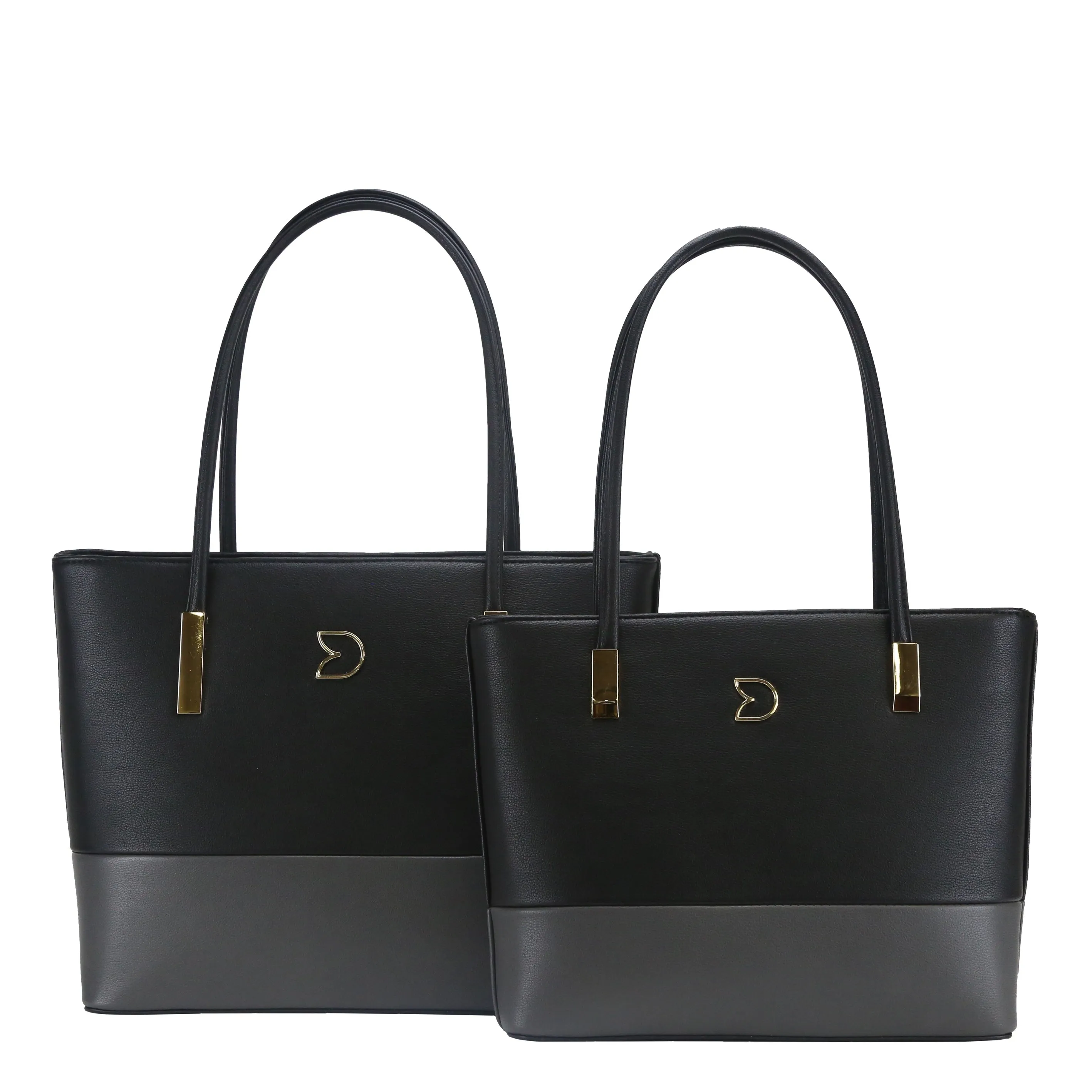 GS-037 - Two Toned 2 Bags Set - 7 Colors