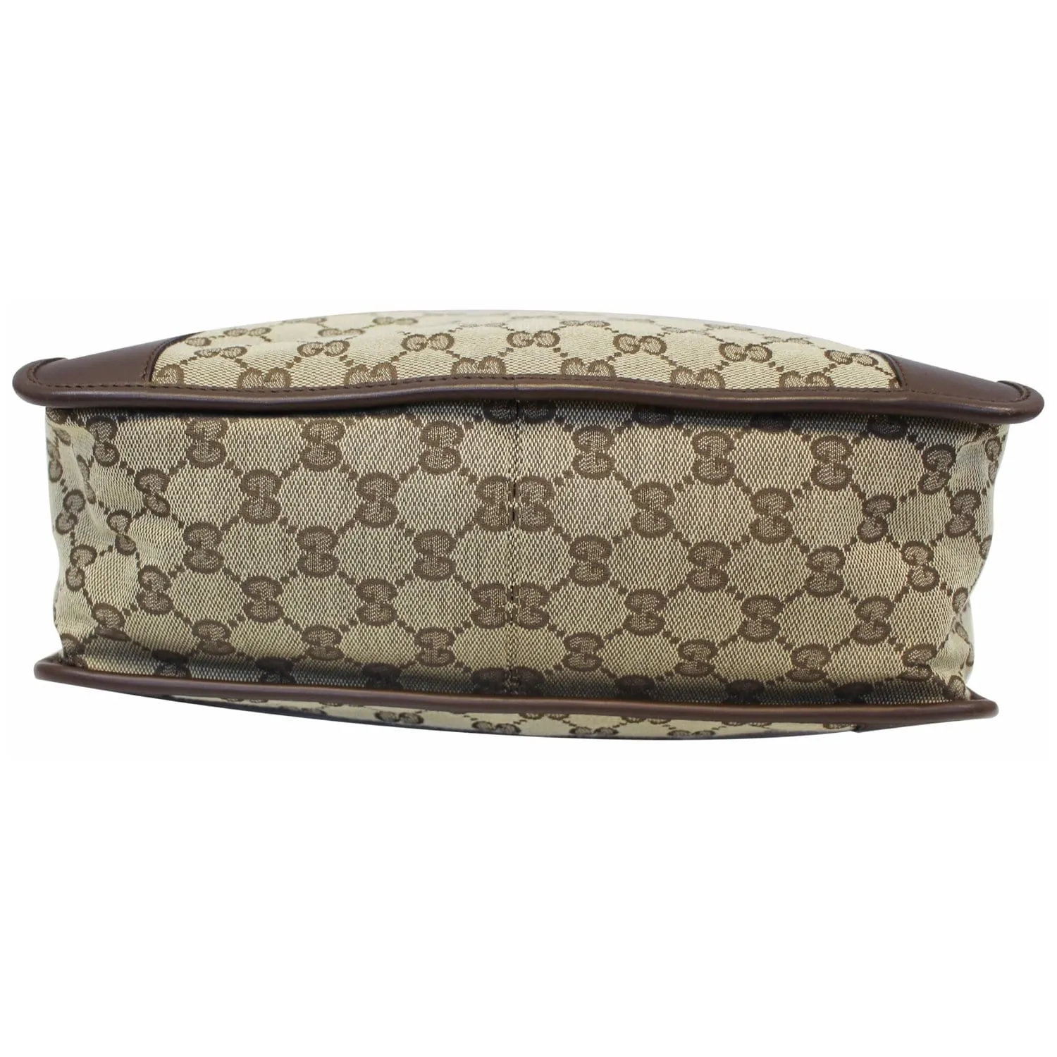 GUCCI GG Supreme Canvas Tote Bag Brown