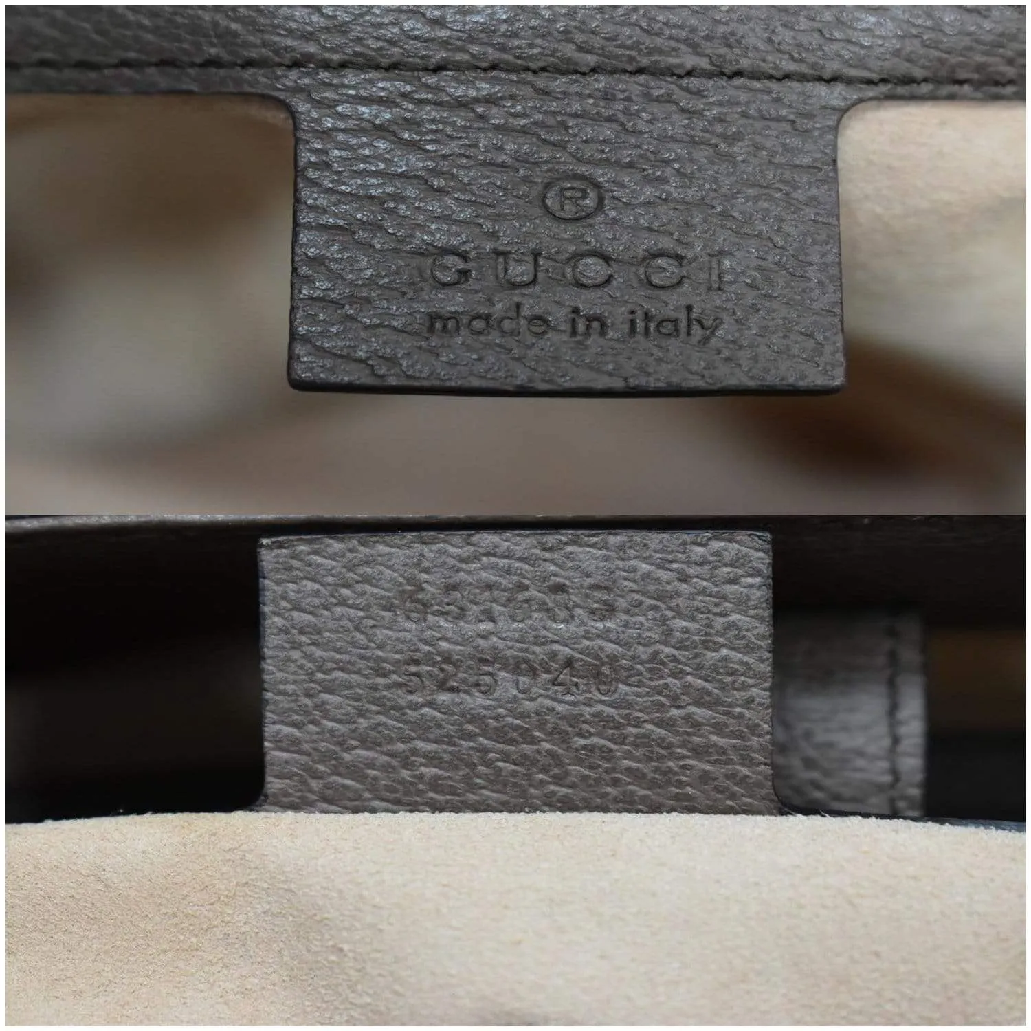 GUCCI Ophidia Medium GG Supreme Canvas Tote Bag Beige 631685