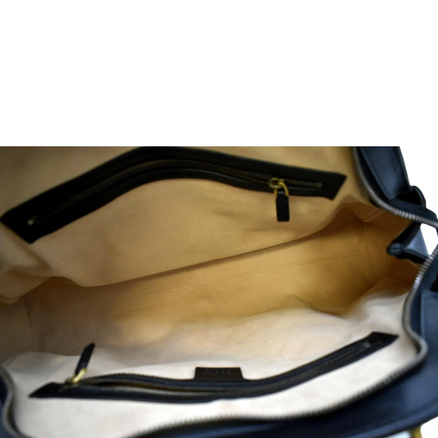 GUCCI Re(Belle) Calfskin Leather Tote Bag Black  516459
