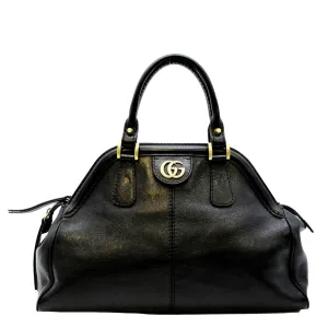 GUCCI Re(Belle) Calfskin Leather Tote Bag Black  516459