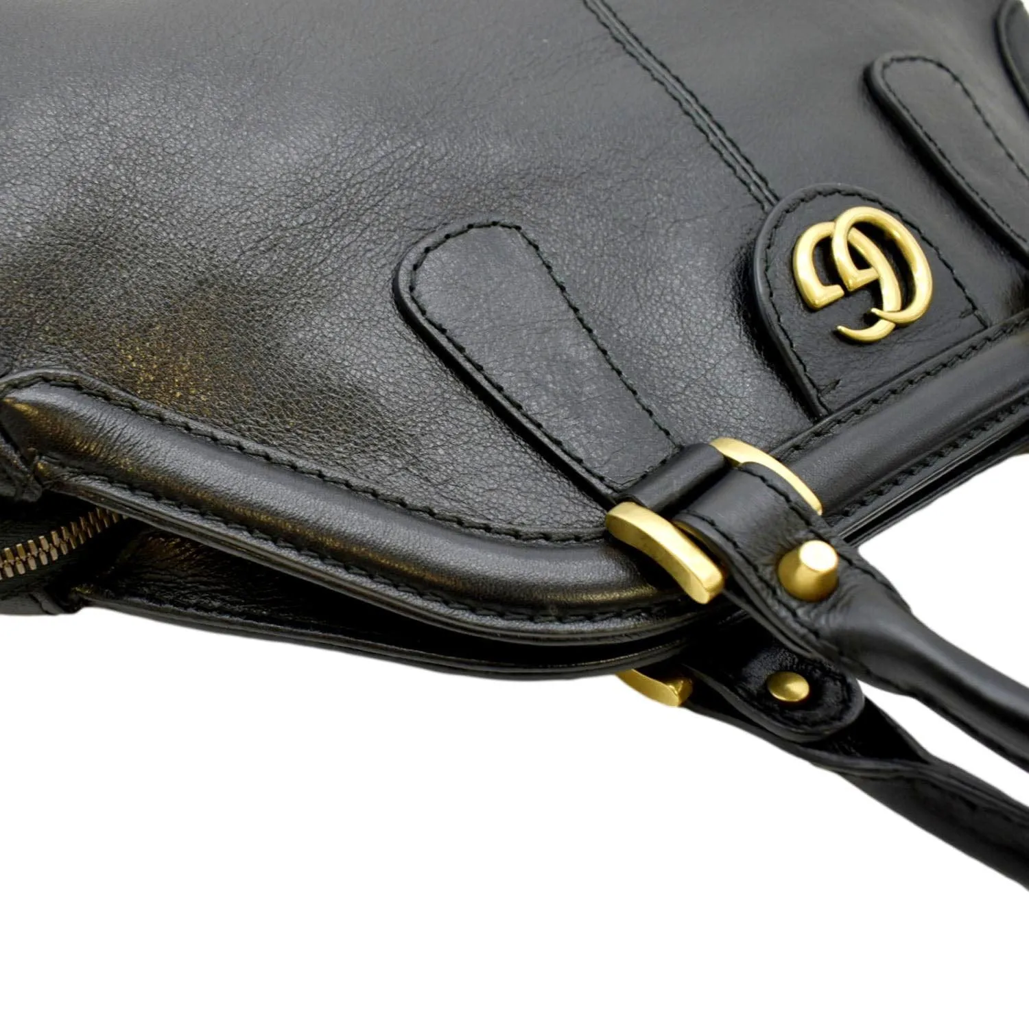 GUCCI Re(Belle) Calfskin Leather Tote Bag Black  516459