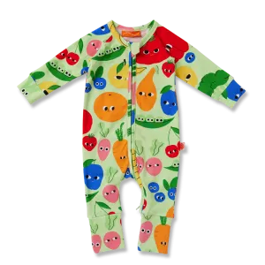 Halcyon Nights Long Sleeve Zipsuit - Happy Harvest