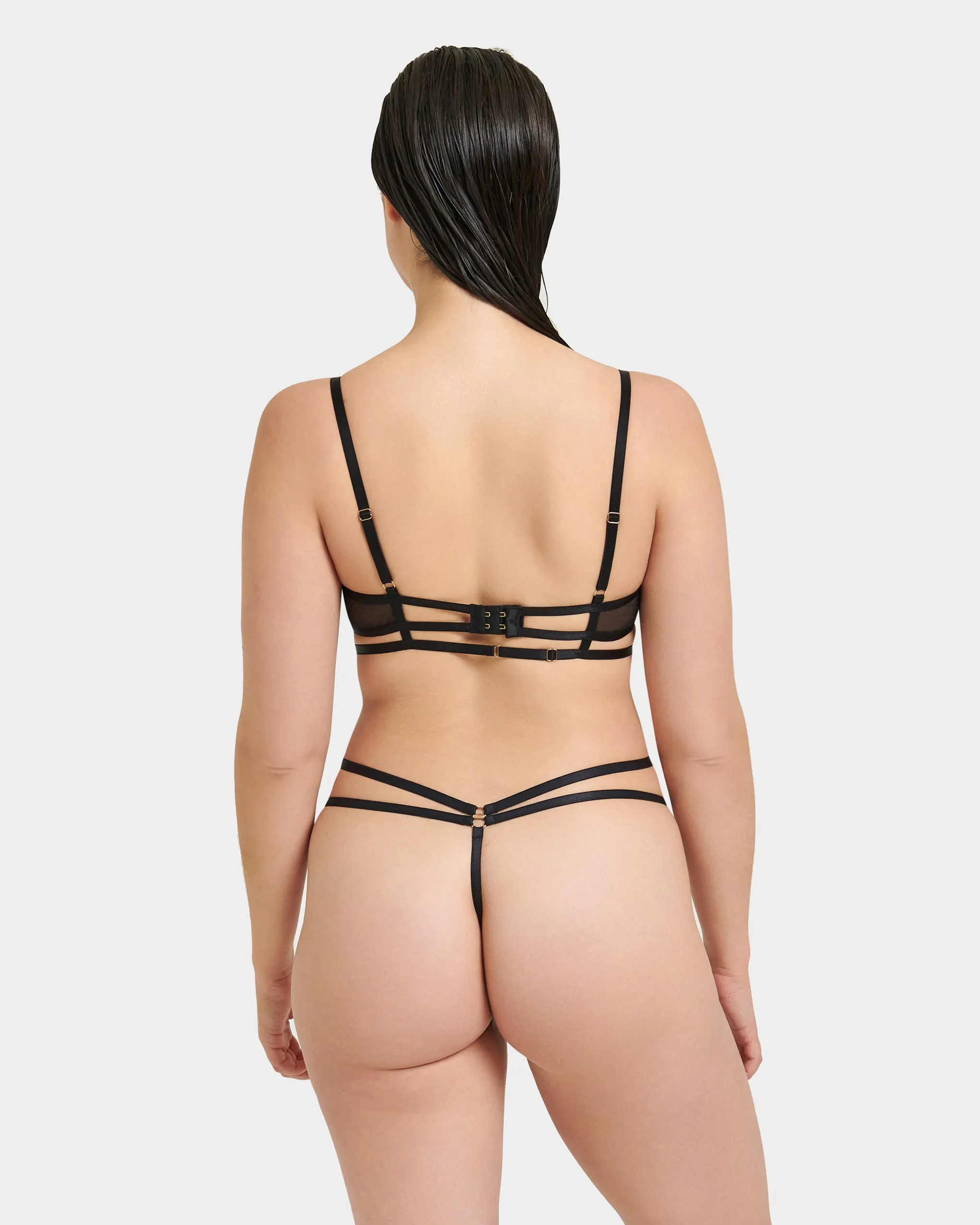 Hallie Bra Black
