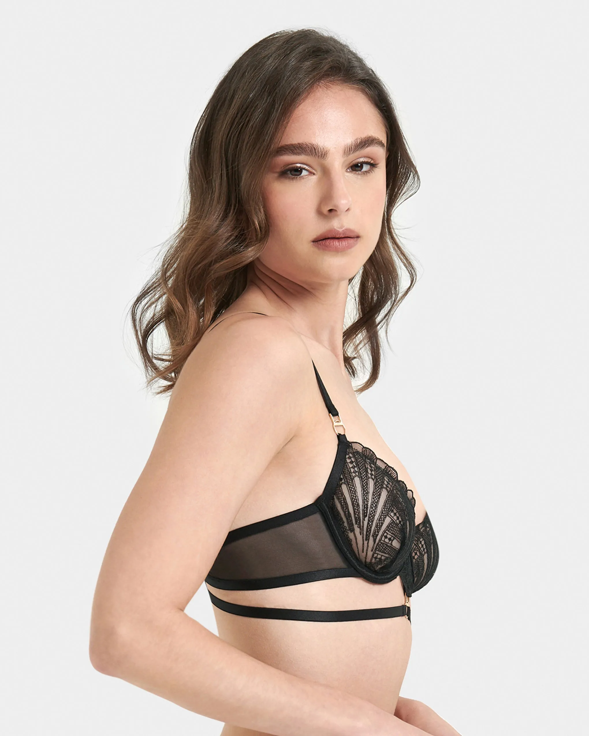 Hallie Bra Black