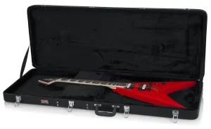 Hard-Shell Wood Case for Extreme Guitars like Flying V or Explorer