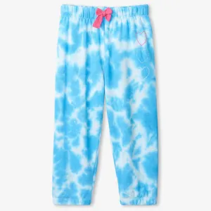 Hatley Blue Sky Tie Dye Relaxed Fit Joggers - Size 4