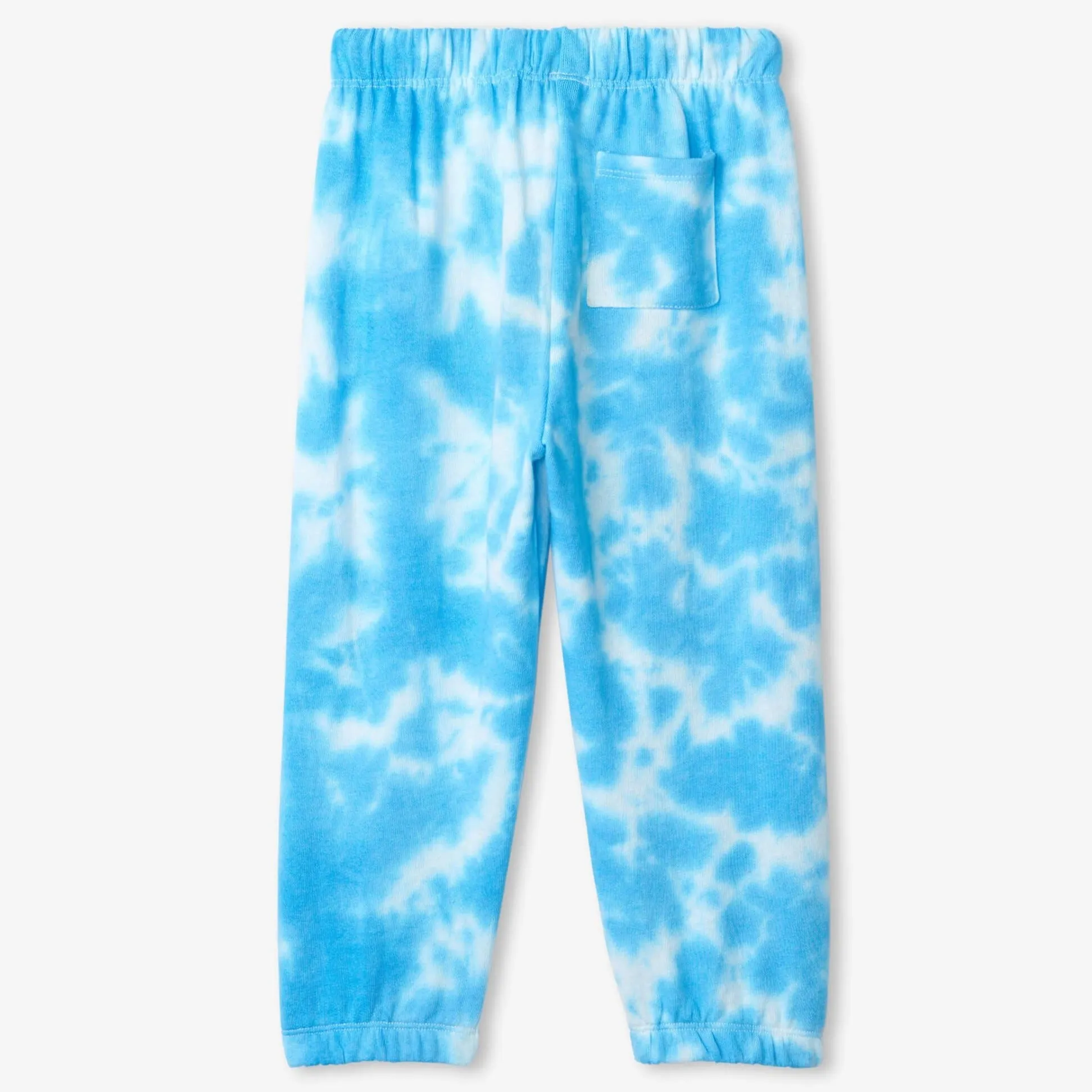 Hatley Blue Sky Tie Dye Relaxed Fit Joggers - Size 4