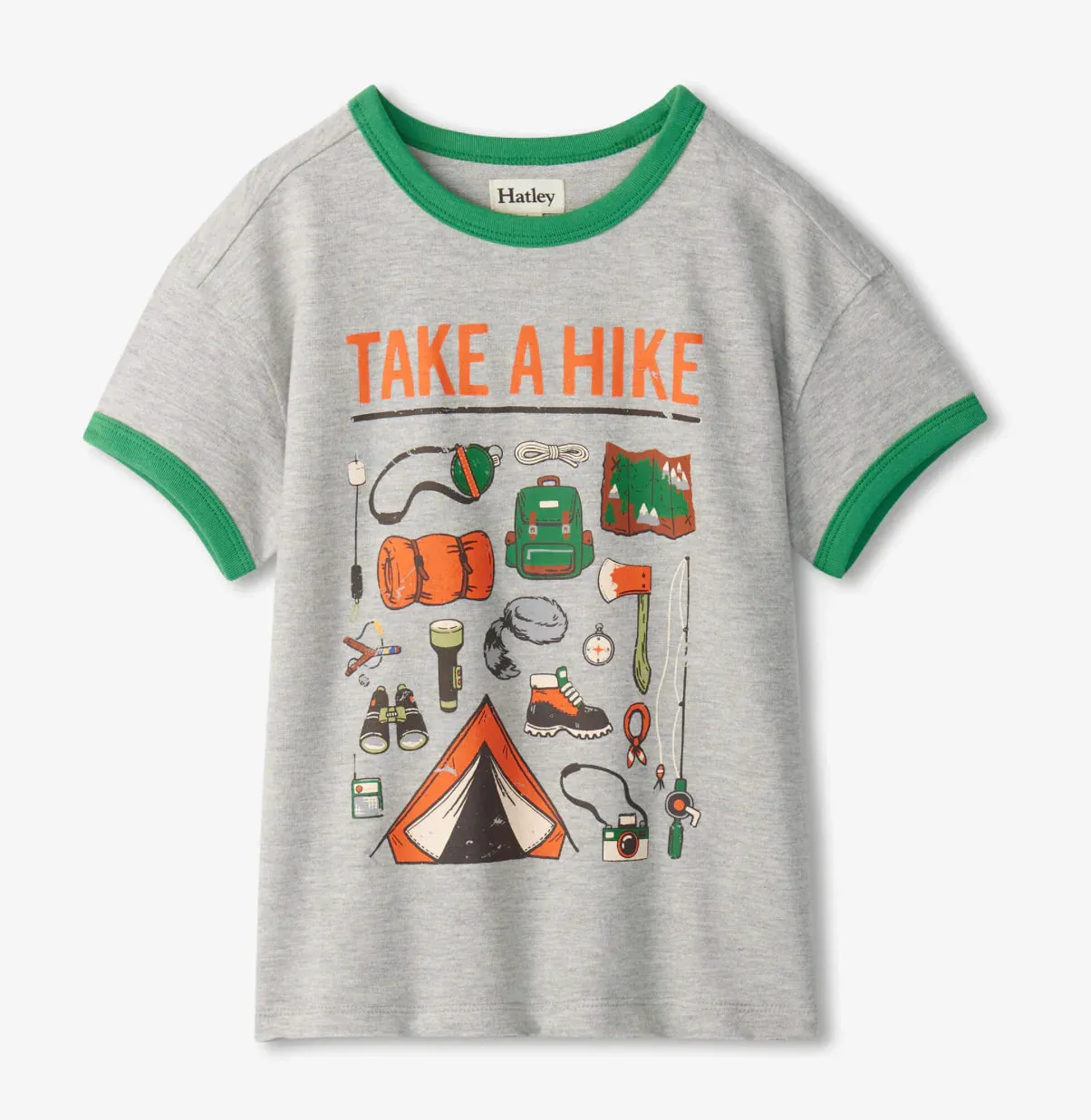 Hatley Camp Green Relaxed Shorts