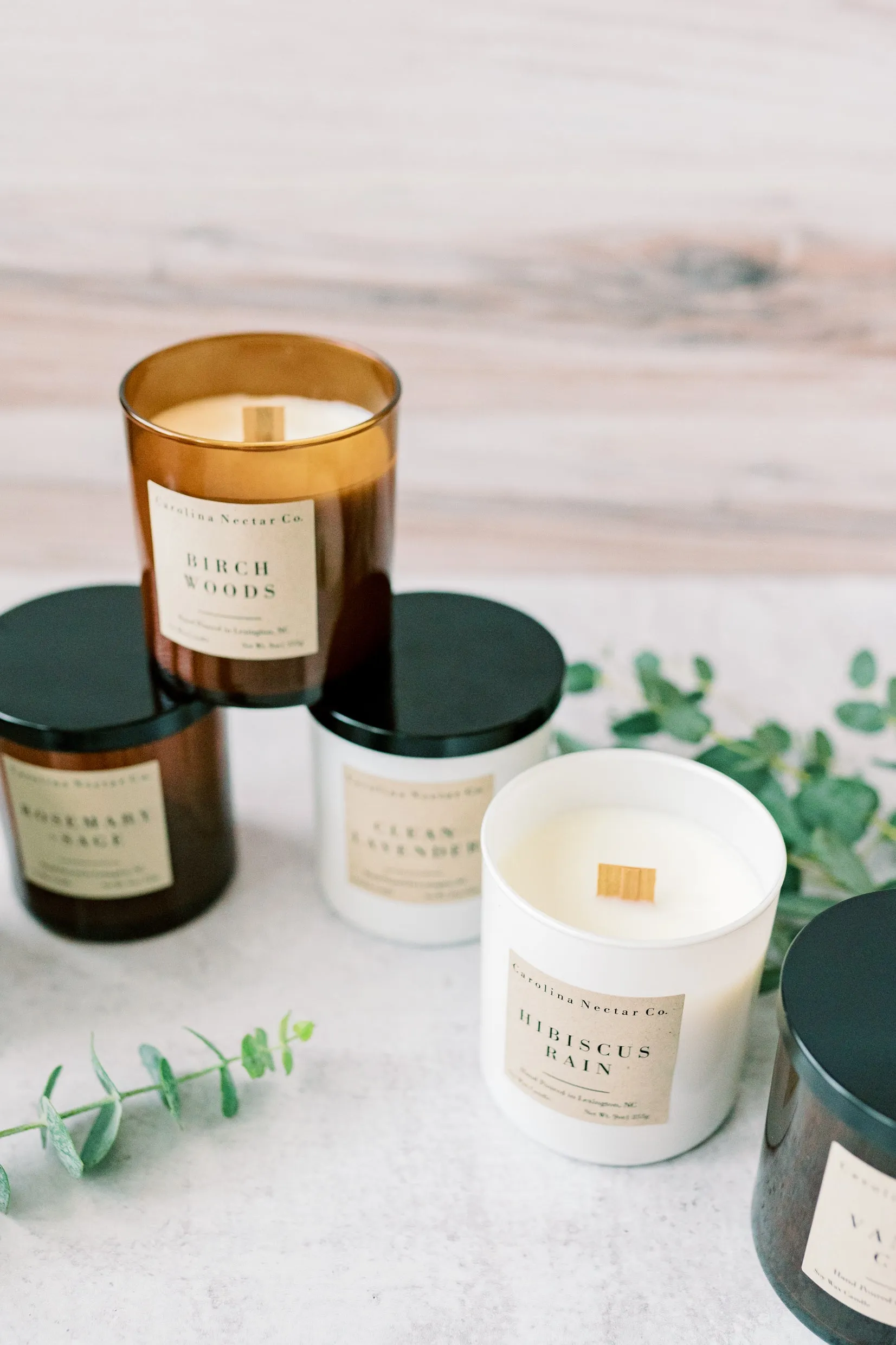 Hibiscus Rain Soy Candle