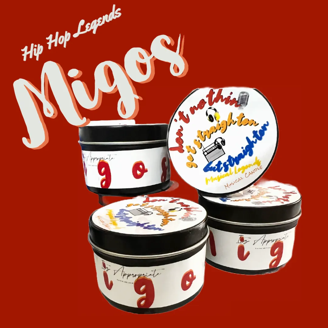 Hip Hop Musical Candle
