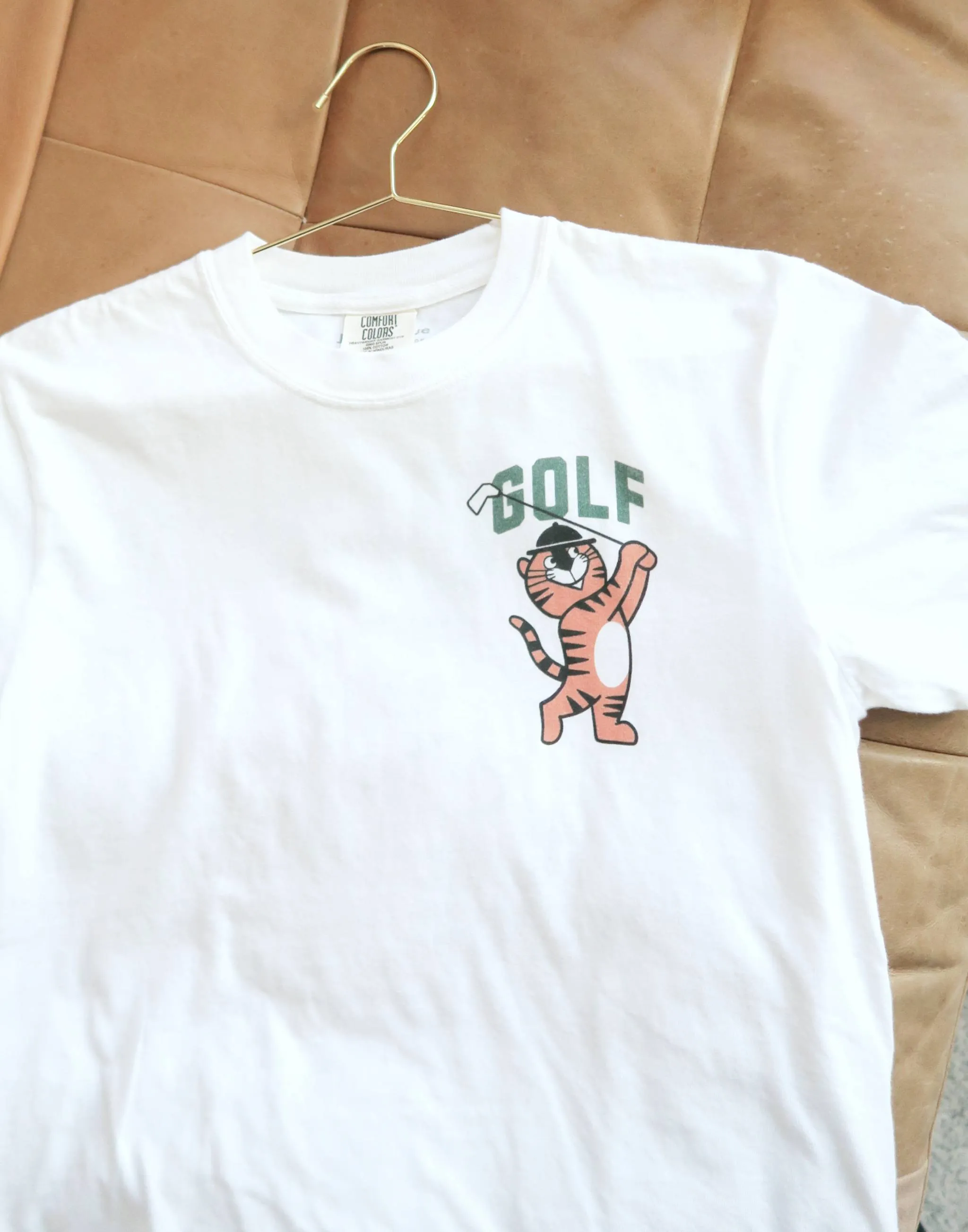 Hodori Loves Golf, Vintage Wash T-Shirt