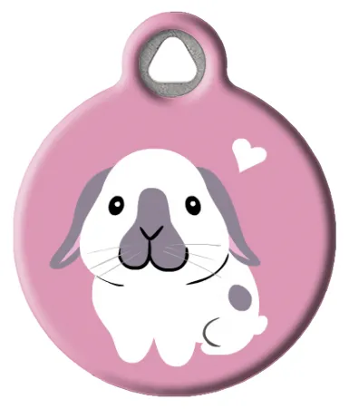 Holland Lop Bunny Tag