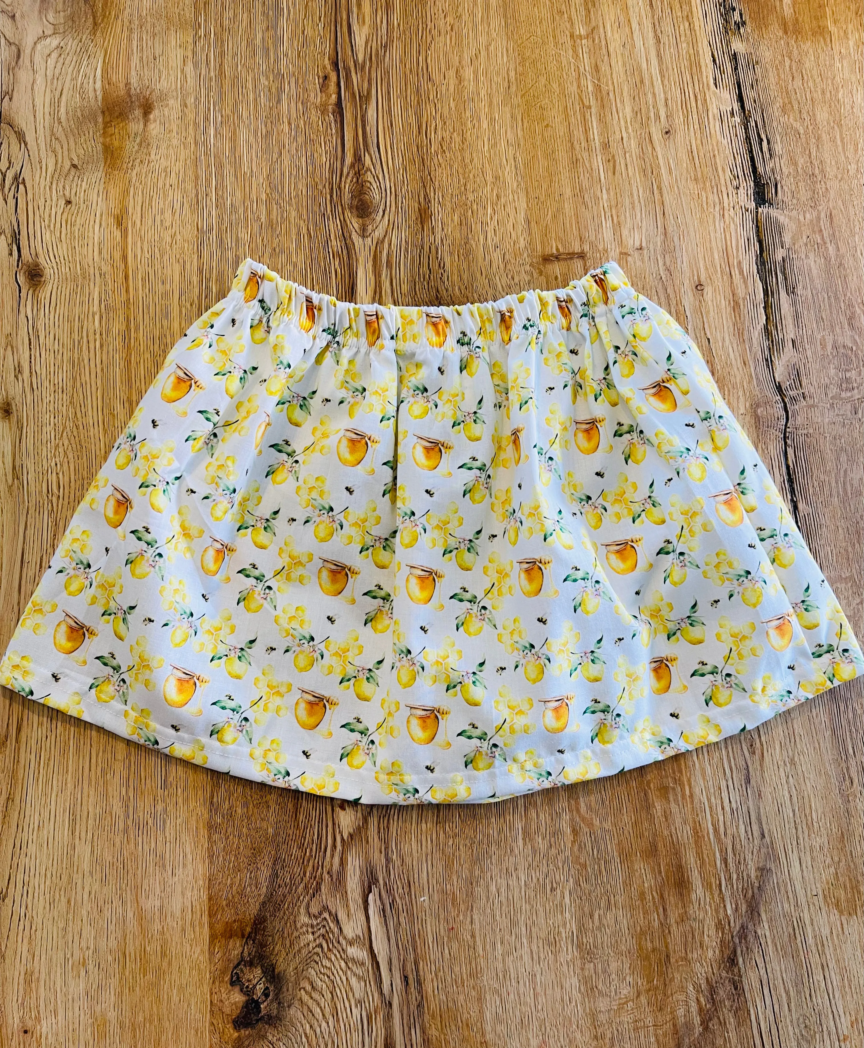 Honey and Lemon Circle Skirt