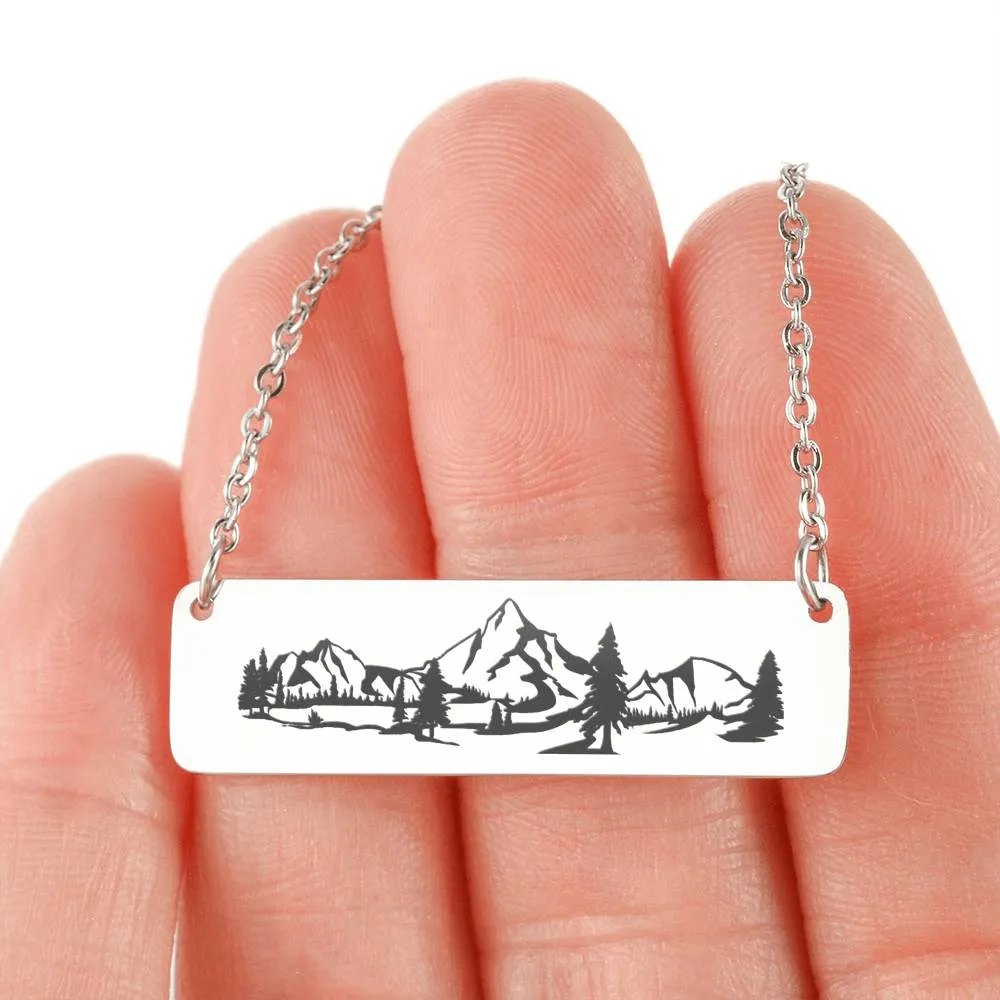 Horizontal Bar Wilderness Necklace