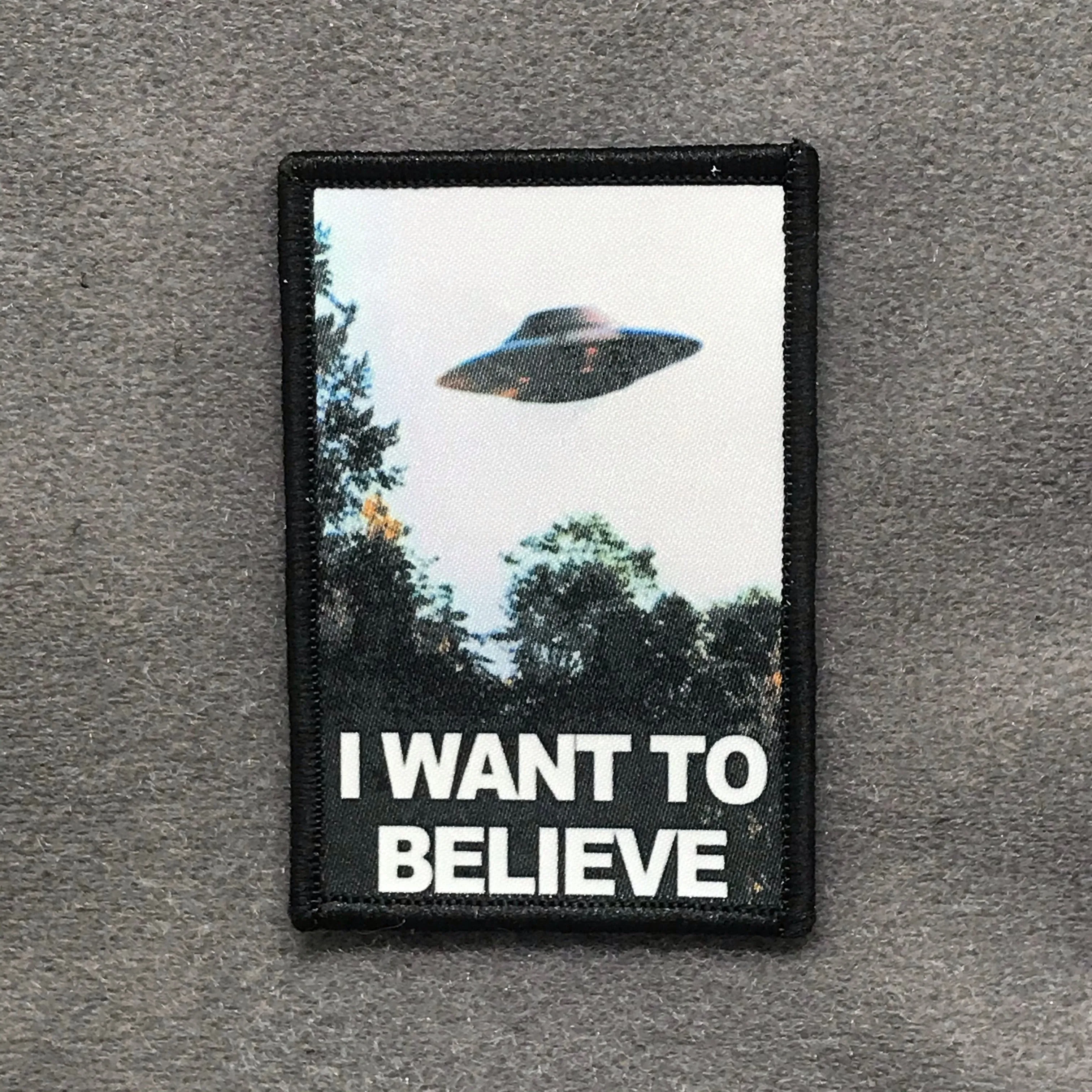I WANT TO BELIEVE MORALE PATCH