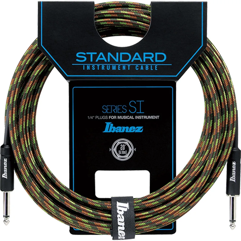 Ibanez SI20 CGR Guitar Cable - 20ft Woven