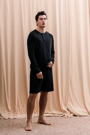 Iberis Ribbed T-shirt Black