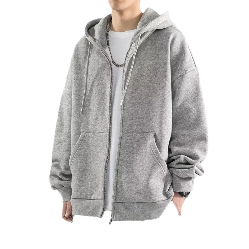 INSTOCK- American heavyweight basic solid color cardigan