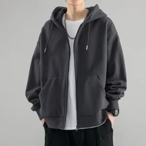 INSTOCK- American heavyweight basic solid color cardigan