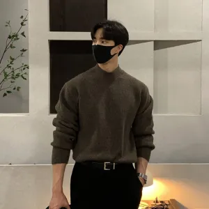 INSTOCK-Half turtleneck sweater