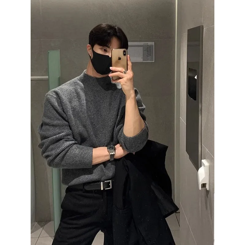 INSTOCK-Half turtleneck sweater