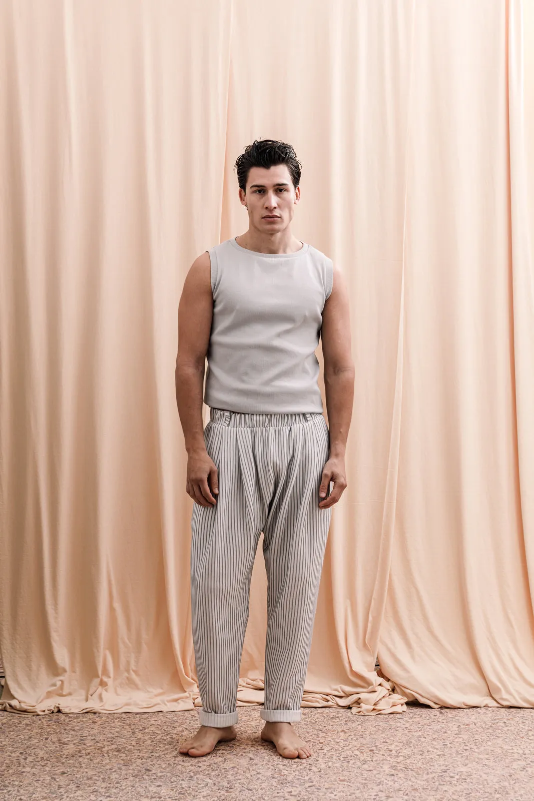 Jacopo Pants Striped Grey