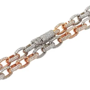 JDN189.8 - DIAMOND 2 TONE CHAIN