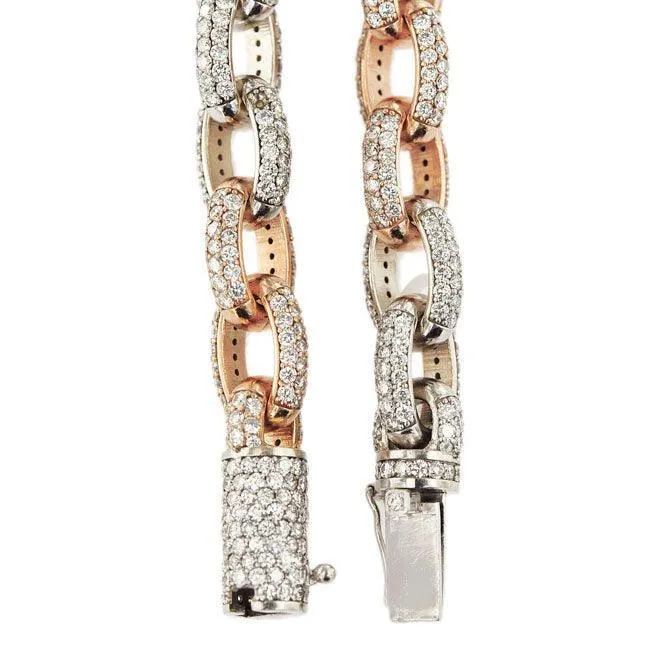 JDN189.8 - DIAMOND 2 TONE CHAIN
