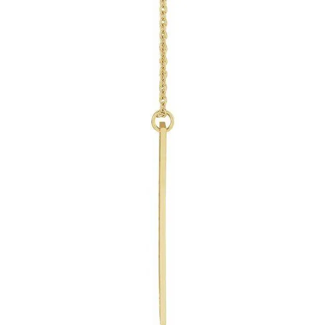 JDSP87762 - ENGRAVABLE BAR NECKLACE
