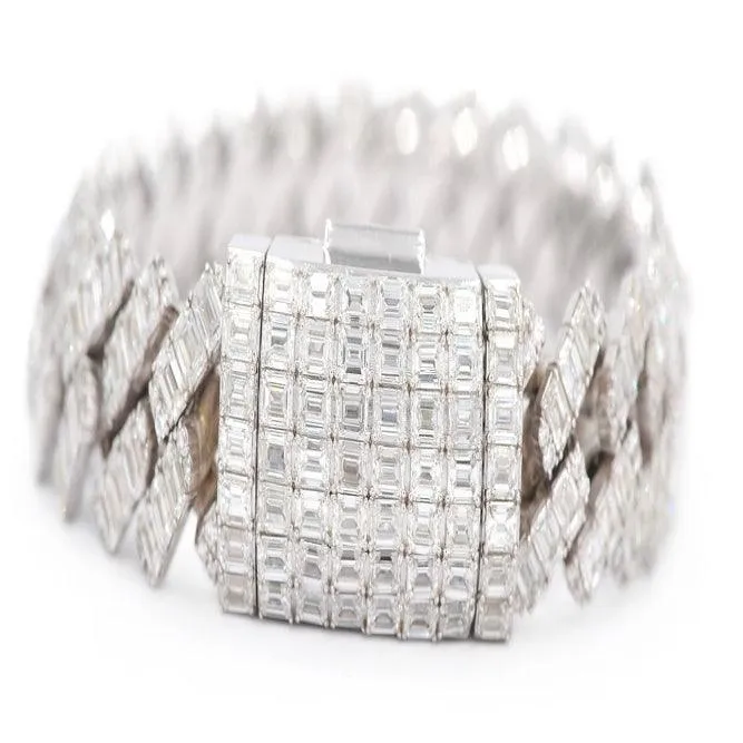 JDTK-J8059 -Custom Diamond Emerald Bracelet