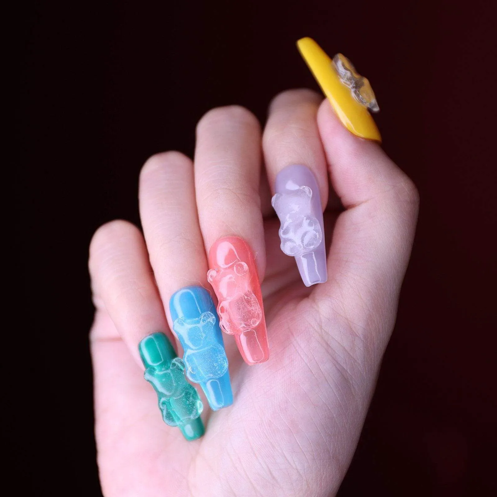 Jelly Rainbow Bear(Haute Exclusive Customization)
