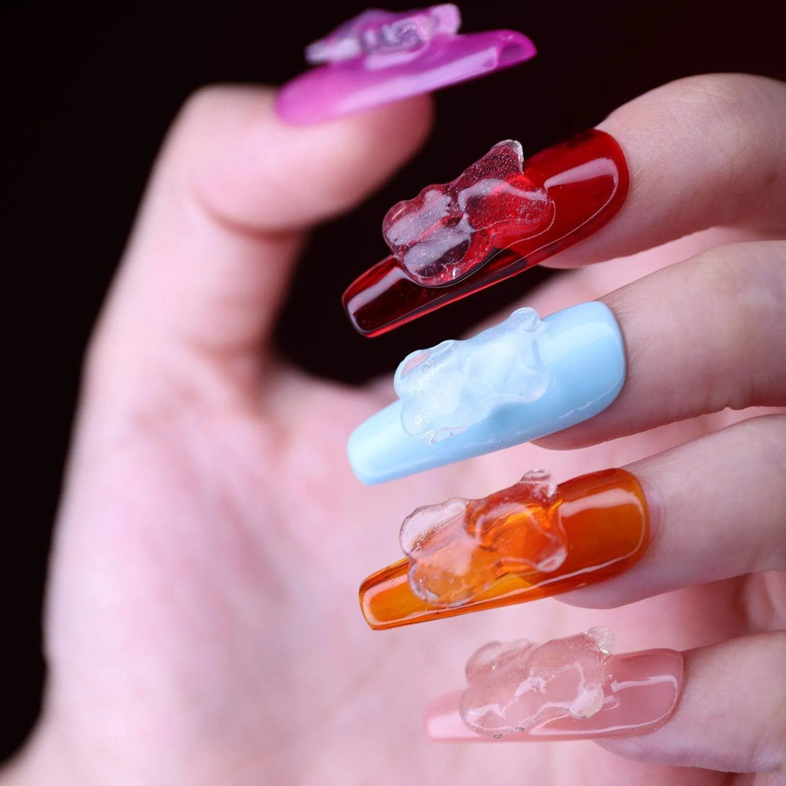 Jelly Rainbow Bear(Haute Exclusive Customization)