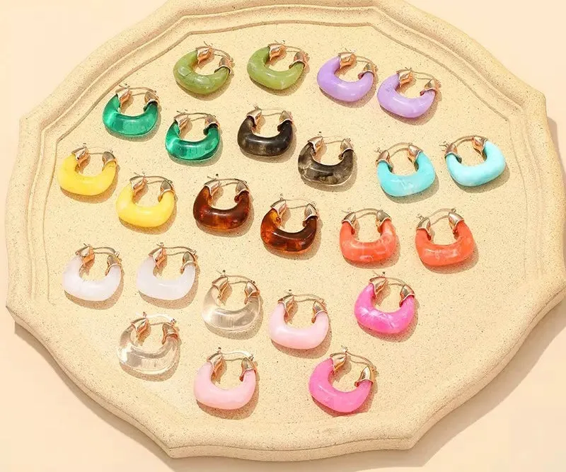 JOLIE CHUNKY HOOPS