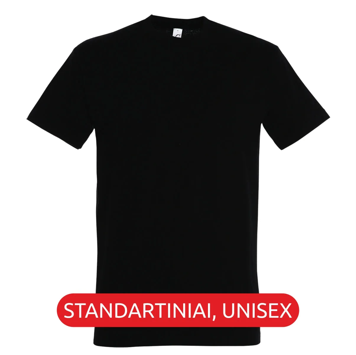 Juodi UNISEX marškinėliai "Because theraphy is expensive"
