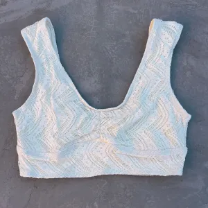 Jurere Crochet Macrame Crop Top