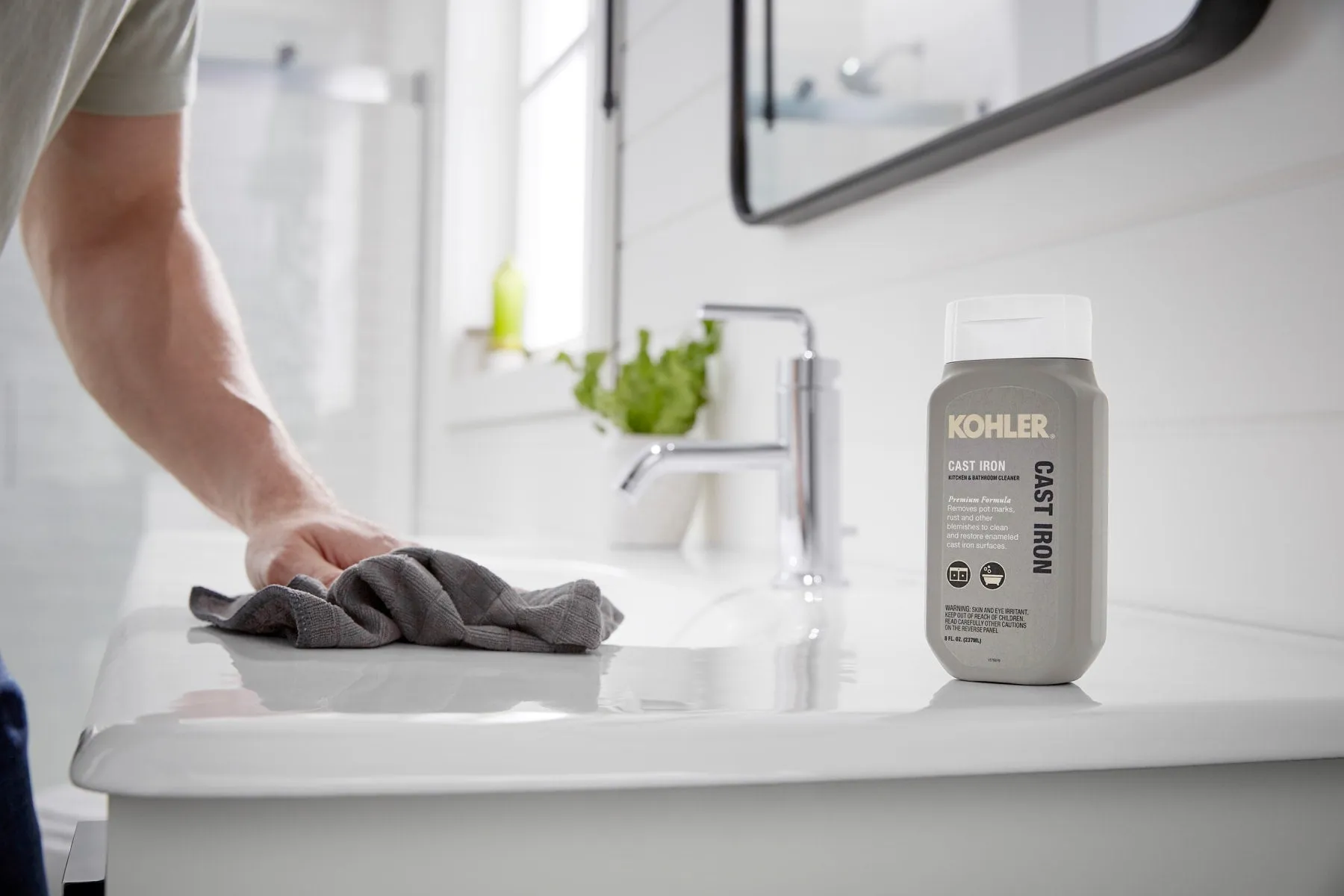 KOHLER CAST IRON CLEANER