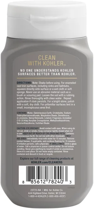 KOHLER CAST IRON CLEANER