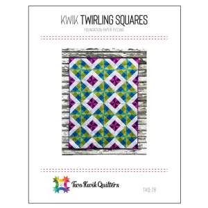 Kwik Twirling Squares  Pattern
