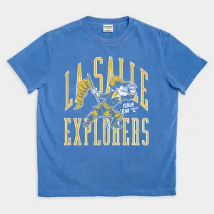 La Salle Explorers Fight Song Vintage Heavyweight Tee